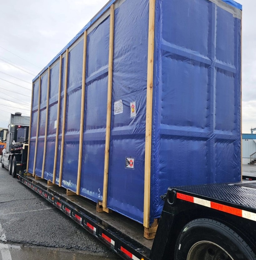 Oversized Crated Industrial Cargo