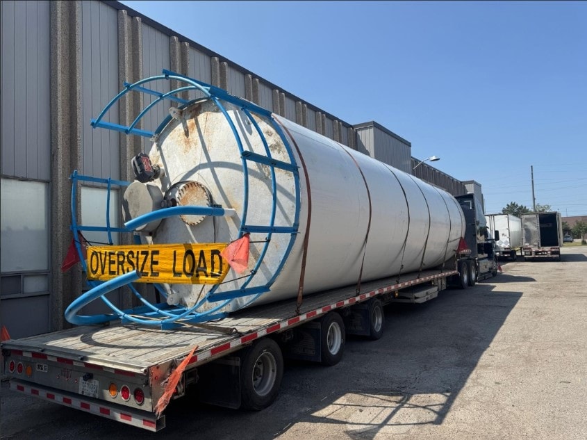 Oversized Steel Silo