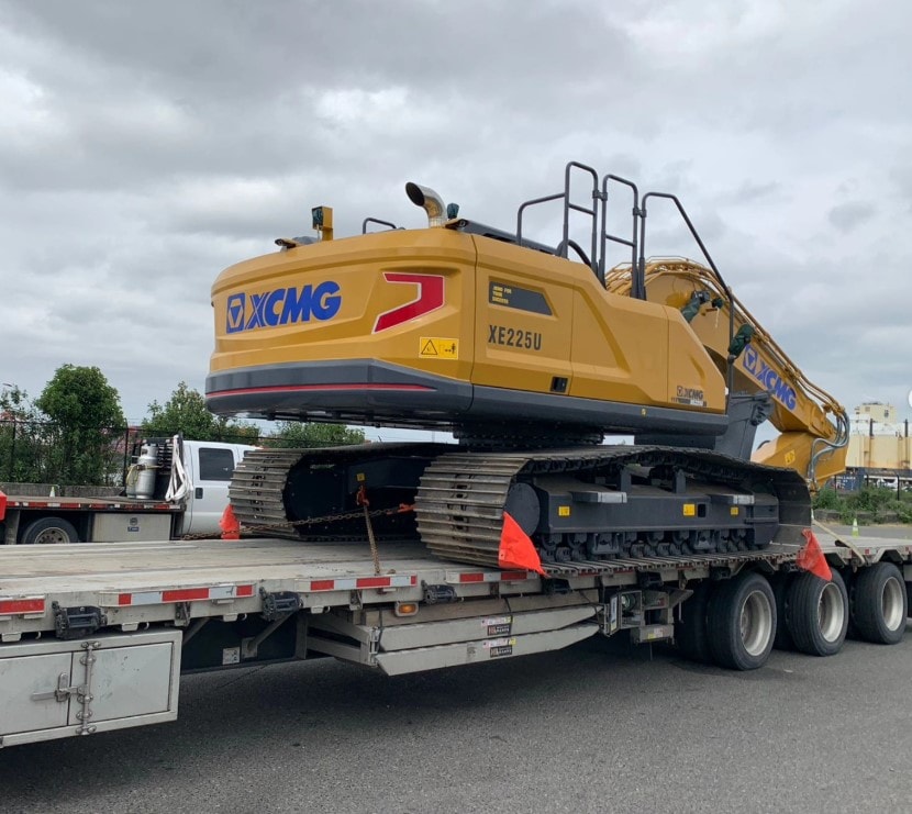 XCMG Excavator — Port Delivery